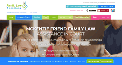 Desktop Screenshot of familylawdecisions.co.uk